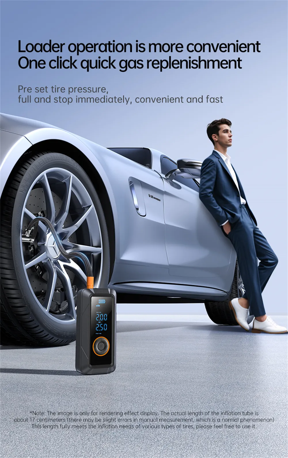 PL01 Portable Wireless Car Tire Air Pump High-Pressure Output USB Charging Digital Display Multi-Mode Inflator for Cars Bikes Balls