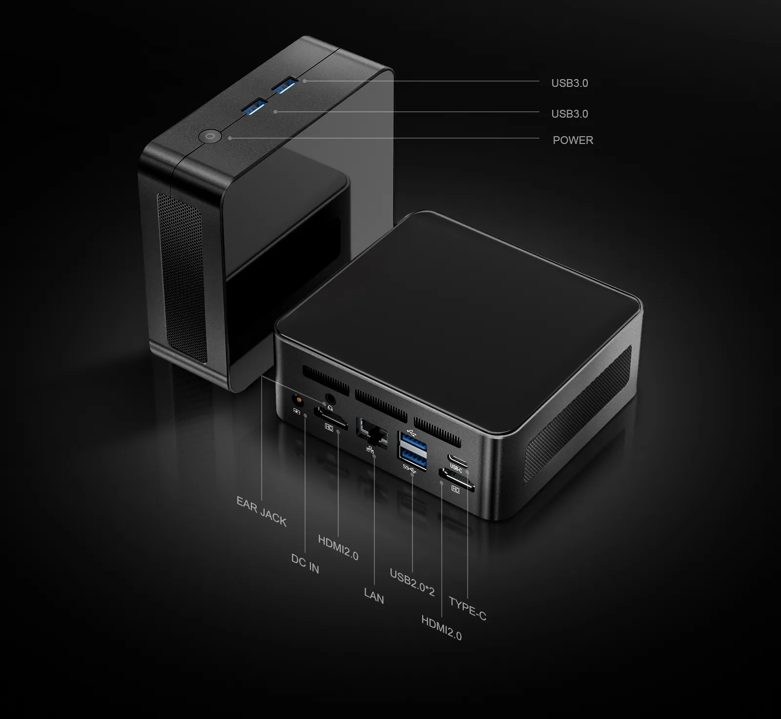 AN2H Mini PC AMD Ryzen 5 3550H 16GB DDR4 500GB SSD WIFI5 Triple Screen Output Windows 11 Mini Gaming Computer Desktop PC AN2H Mini PC AMD Ryzen 5 3550H 16GB DDR4 500GB SSD WIFI5 Triple Screen Output Windows 11 Mini Gaming Computer Desktop PC