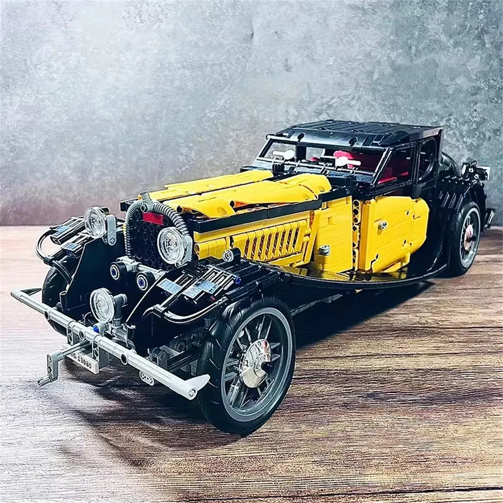 MOULD KING 13080 Technical Car T50 Vintage Classic Racing Vehicle Building Block Brick Assembly Kit 3564PCS Toy Christmas Gift For Kid MOULD KING 13080 Technical Car T50 Vintage Classic Racing Vehicle Building Block Brick Assembly Kit 3564PCS Toy Christmas Gift For Kid