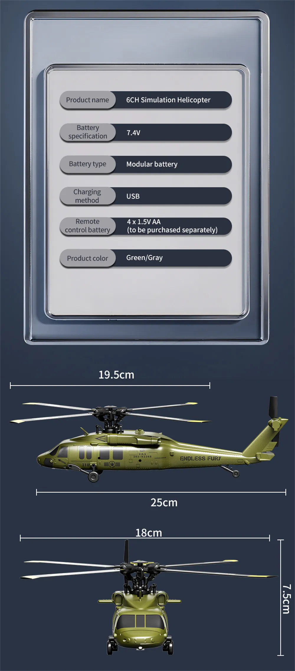 JJRC U9901 2.4G 6CH 6-Axis Gyro Brushless Motor Optical Flow Positioning Barometric Altitude Simulation Aerobatic RC Helicopter RTF JJRC U9901 2.4G 6CH 6-Axis Gyro Brushless Motor Optical Flow Positioning Barometric Altitude Simulation Aerobatic RC Helicopter RTF