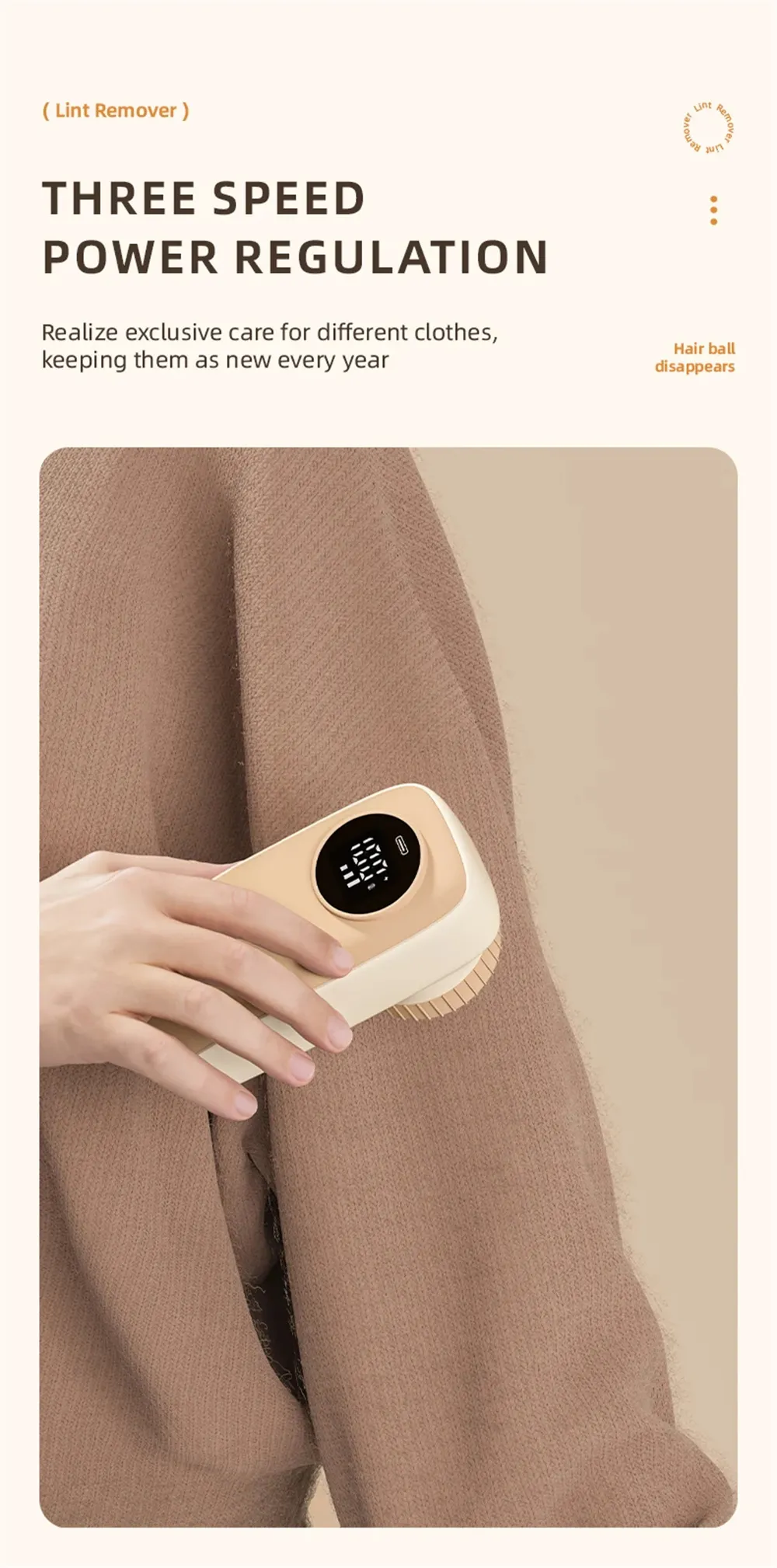 Tevorex Smart Lint Remover 6 Blades With LED Digital Display Portable USB Rechargeable Fuzz Fabric Shaver Sweater Hairball Trimmer Machine Tevorex Smart Lint Remover 6 Blades With LED Digital Display Portable USB Rechargeable Fuzz Fabric Shaver Sweater Hairball Trimmer Machine