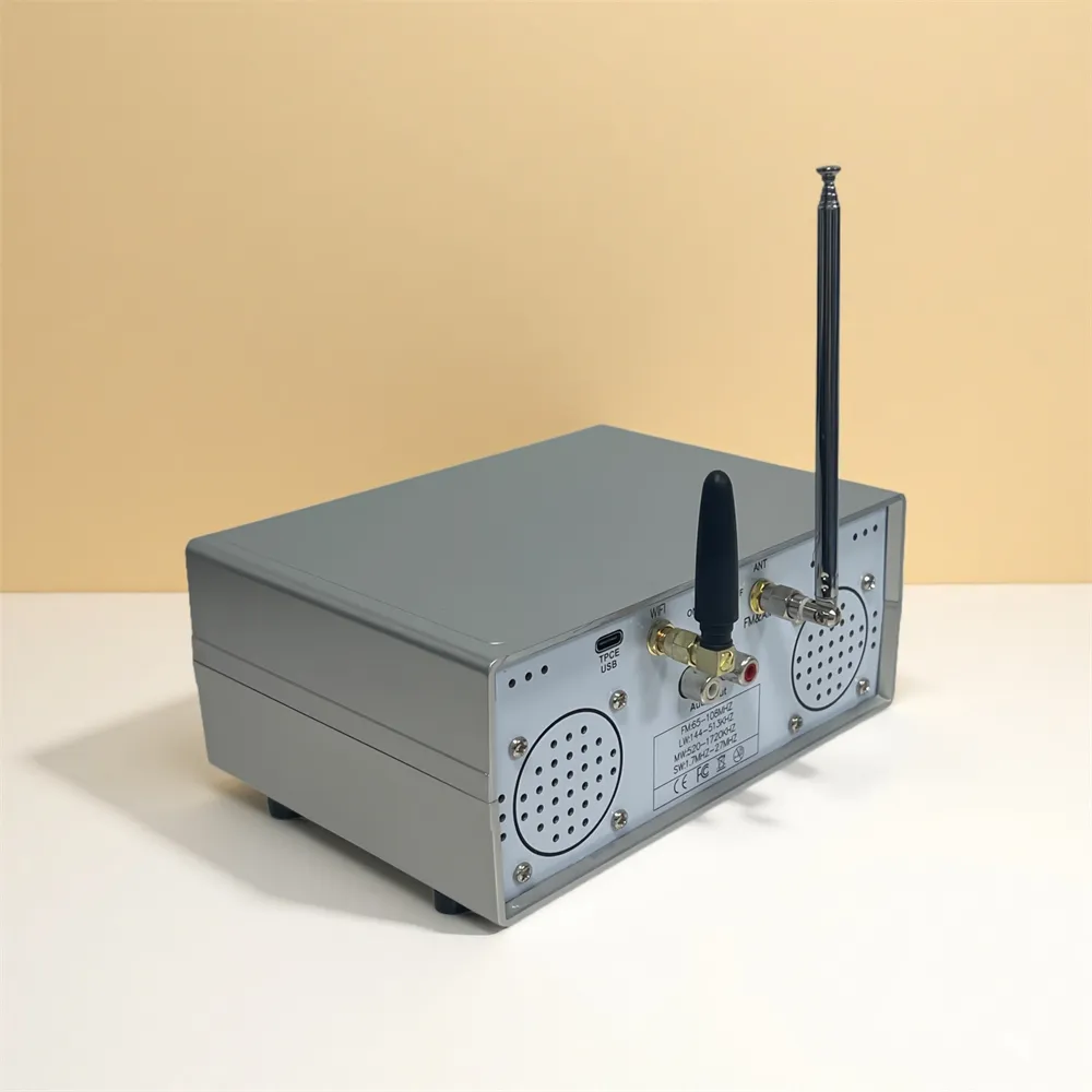 ATS-25 Full Band Radio Receiver Touch Screen Bluetooth RCA Stereo Output Rechargeable Lithium Battery Adjustable Bandwidth SSB FM SW MW LW ATS-25 Full Band Radio Receiver Touch Screen Bluetooth RCA Stereo Output Rechargeable Lithium Battery Adjustable Bandwidth SSB FM SW MW LW