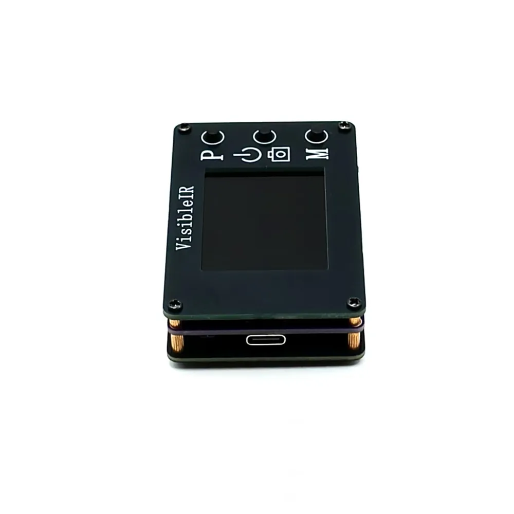 IR B18 Visible Light Thermal Imager 32x24 Fusion Infrared and Visible Light Camera Non-Contact Temperature Measurement Portable Home DIY Heat Tester