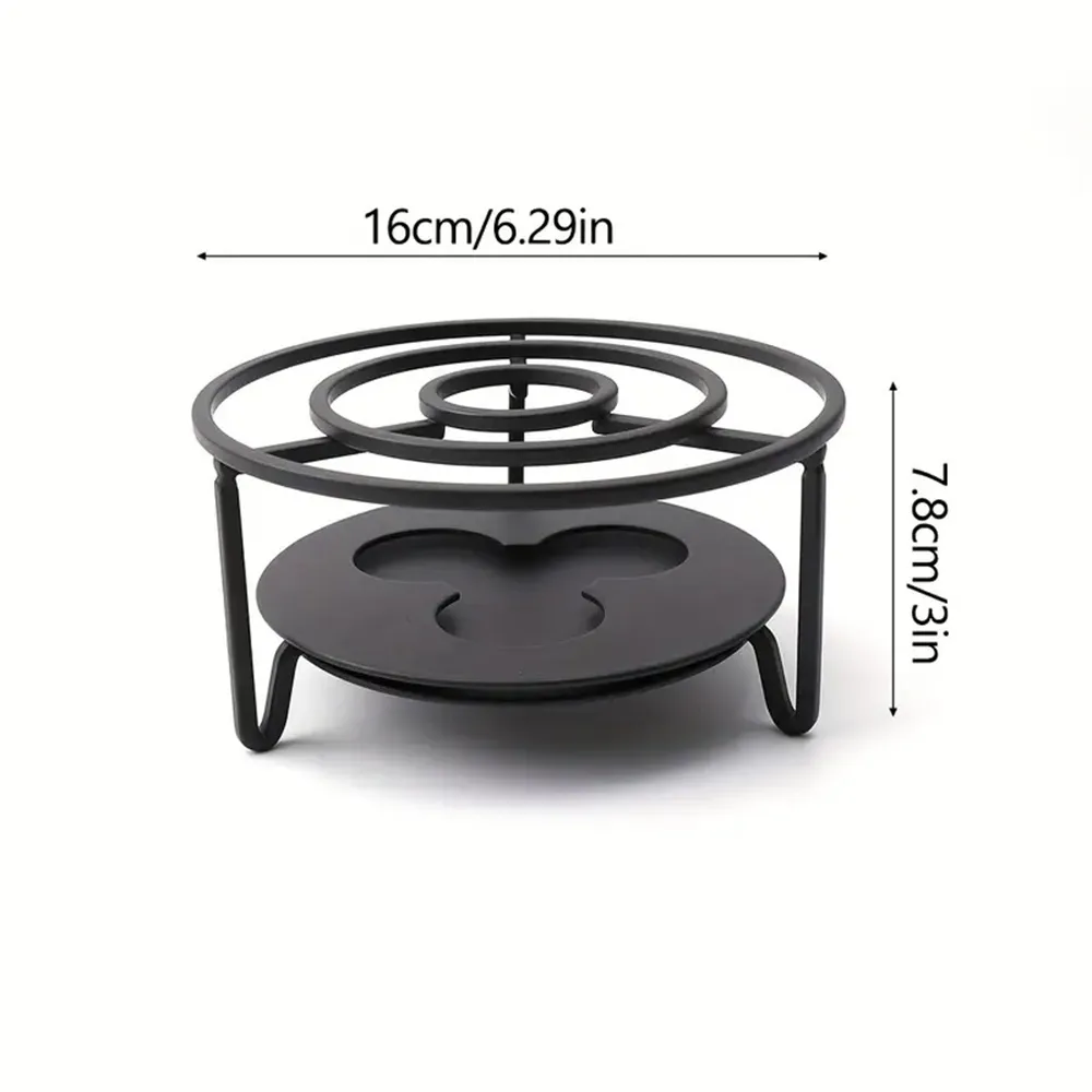 IPRee Candle Heating Tea Warmer Household Thickened Teapot Heating Base Outdoor Portable Tea Stove New Metal Tea Ceremony Accessories IPRee Candle Heating Tea Warmer Household Thickened Teapot Heating Base Outdoor Portable Tea Stove New Metal Tea Ceremony Accessories