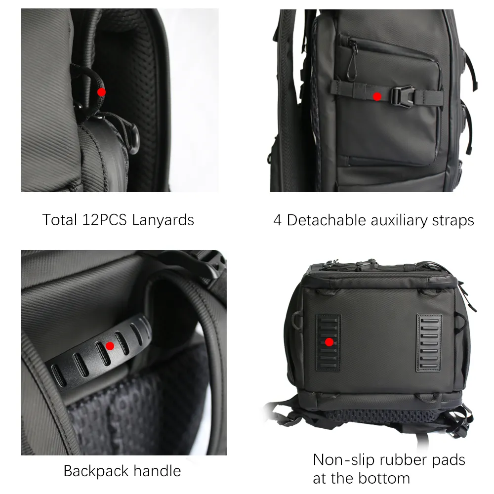 Auline V4 Waterproof Large Capacity Backpack Modular Compartment Outdoor Multifunction FPV Bag Support 16 Inch Laptop for RC Drone FPV Racing Auline V4 Waterproof Large Capacity Backpack Modular Compartment Outdoor Multifunction FPV Bag Support 16 Inch Laptop for RC Drone FPV Racing