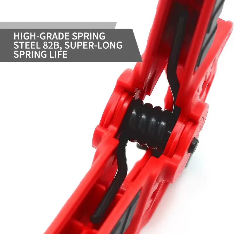 4-9 Inch Spring Clamps High Hardness Engineering Plastic G Style Design 50-100mm Maximum Opening Ideal for Woodworking Clamping 4-9 Inch Spring Clamps High Hardness Engineering Plastic G Style Design 50-100mm Maximum Opening Ideal for Woodworking Clamping