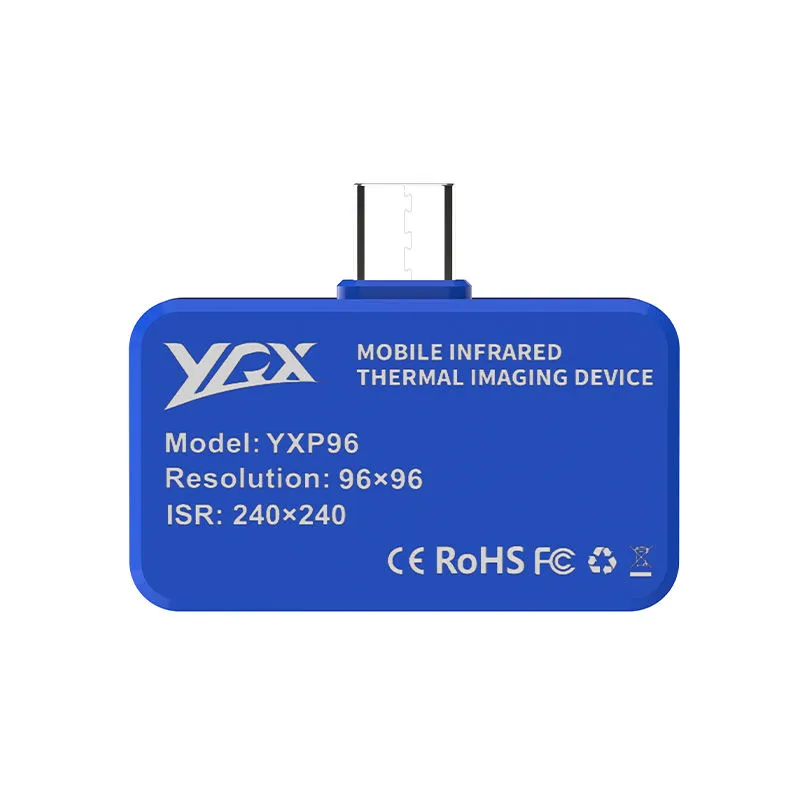 160×120 Thermal Camera for Android Infrared Thermal Imager Repair Thermographic Camera with High/Low Temperature Tracking 160×120 Thermal Camera for Android Infrared Thermal Imager Repair Thermographic Camera with High/Low Temperature Tracking