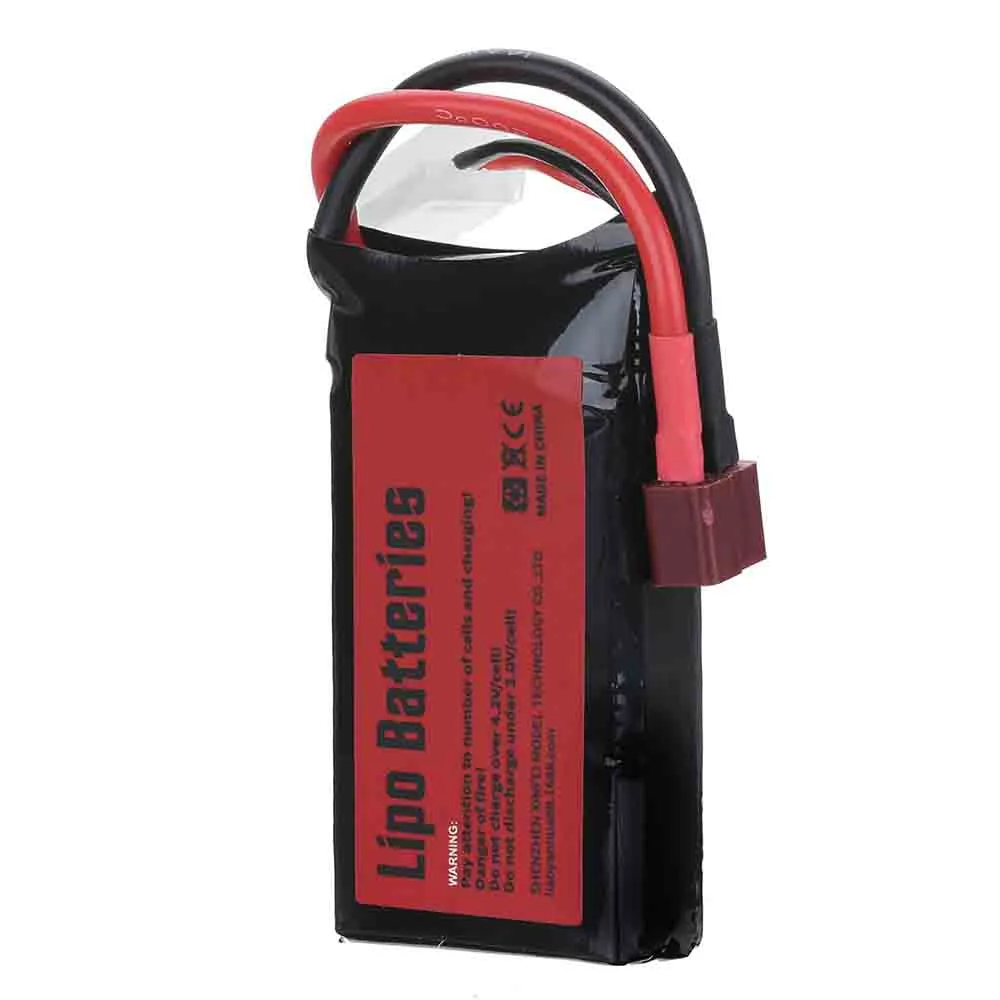 ZOP Power 7.4V 1800mAh 120C 2S LiPo Battery T Plug for RC Car