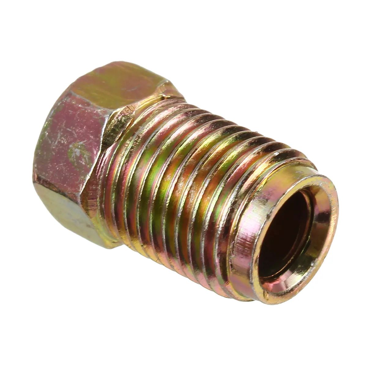 M10 x 1mm Male Metric Short Brake Pipe Screw Nuts For 3/16'' Metric Brake Tubes