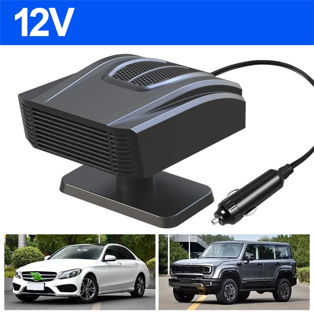 12V Portable Car Heater Warm Fan Rapid Heating Defrost Demist Device
