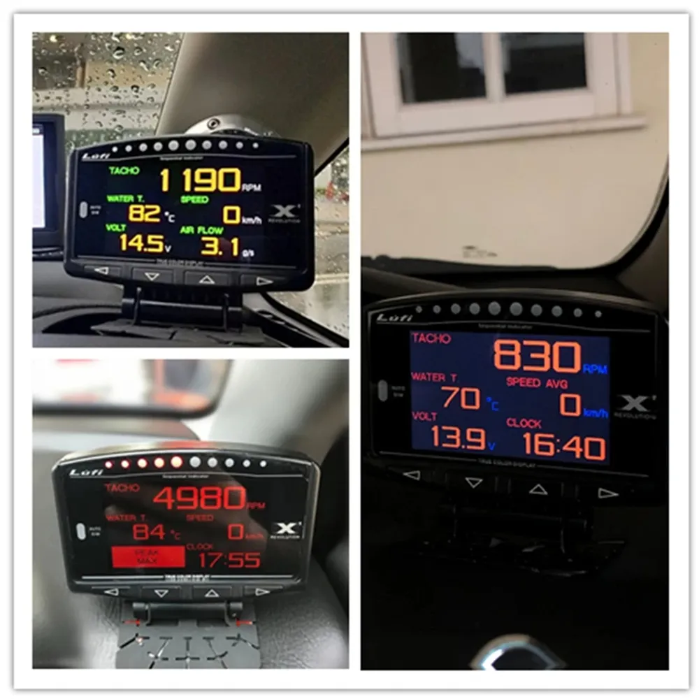 LUFI x1 Car OBD2 Meter Automotive Smart Digital Display TFT Screen Multi-Functional Gauge LUFI x1 Car OBD2 Meter Automotive Smart Digital Display TFT Screen Multi-Functional Gauge