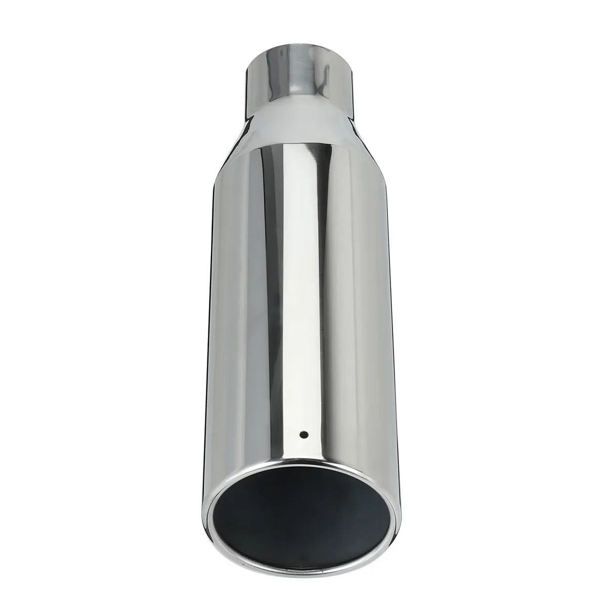 2.5 Inch Inlet 4 Inch Outlet Exhaust Tip 12 Inch Length Anti-Corrosive High Temperature Resistant Angle Cut Design for Car Truck 2.5 Inch Inlet 4 Inch Outlet Exhaust Tip 12 Inch Length Anti-Corrosive High Temperature Resistant Angle Cut Design for Car Truck