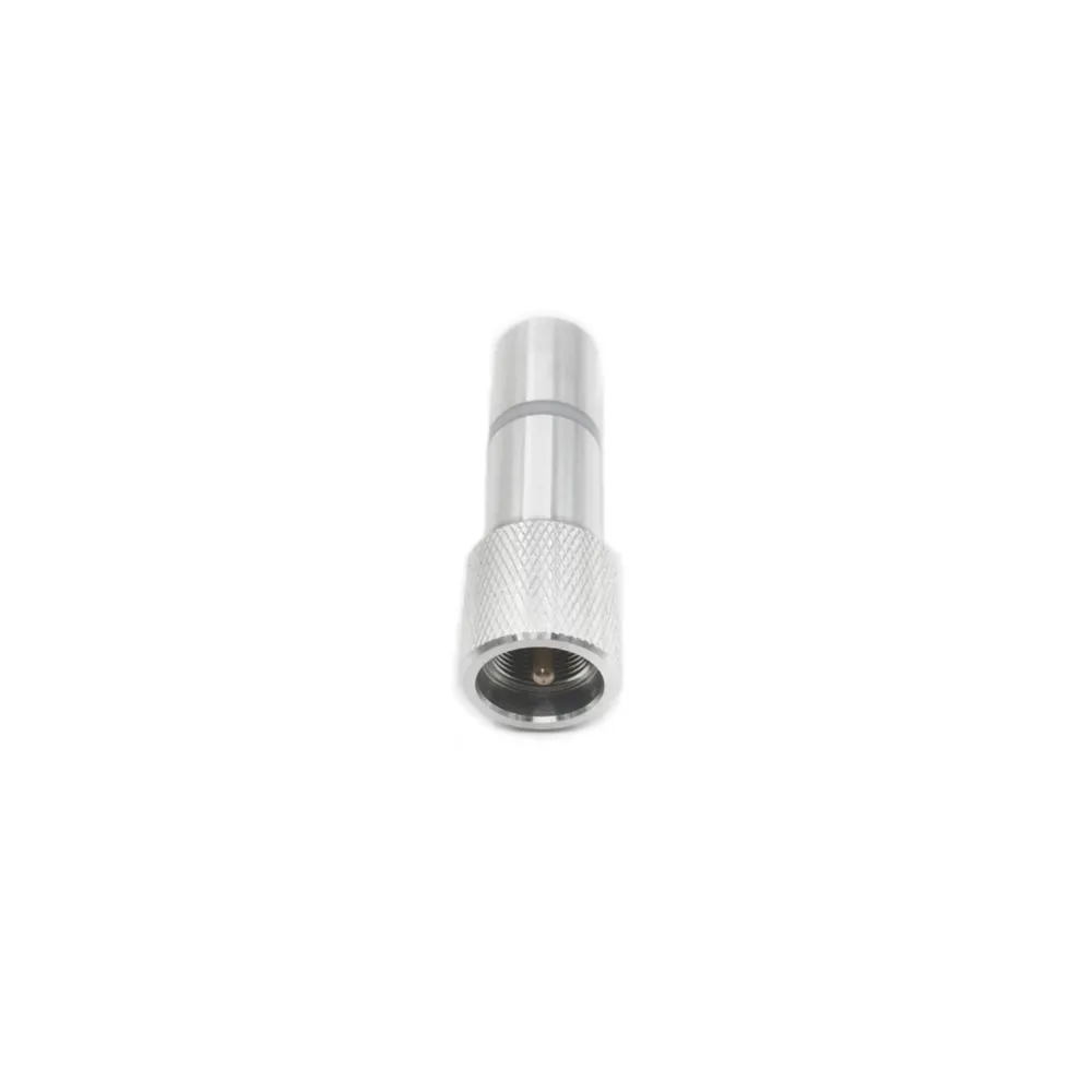 MSK Extension Rod Shortwave Antenna Adapter M Plug to M10 Thread Aluminum Alloy Car Mounted GP Antenna DIY Vertical Ground Plane Equipment MSK Extension Rod Shortwave Antenna Adapter M Plug to M10 Thread Aluminum Alloy Car Mounted GP Antenna DIY Vertical Ground Plane Equipment
