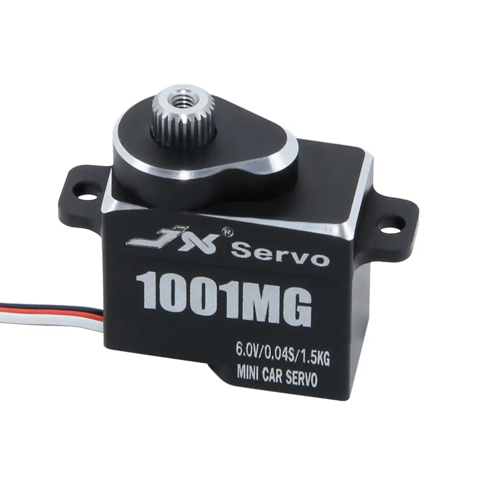 JX PDI-1001MG 10g Micro Coreless Full Aluminum Case Metal Gear RC Servo for RC Cars Vehicle Models