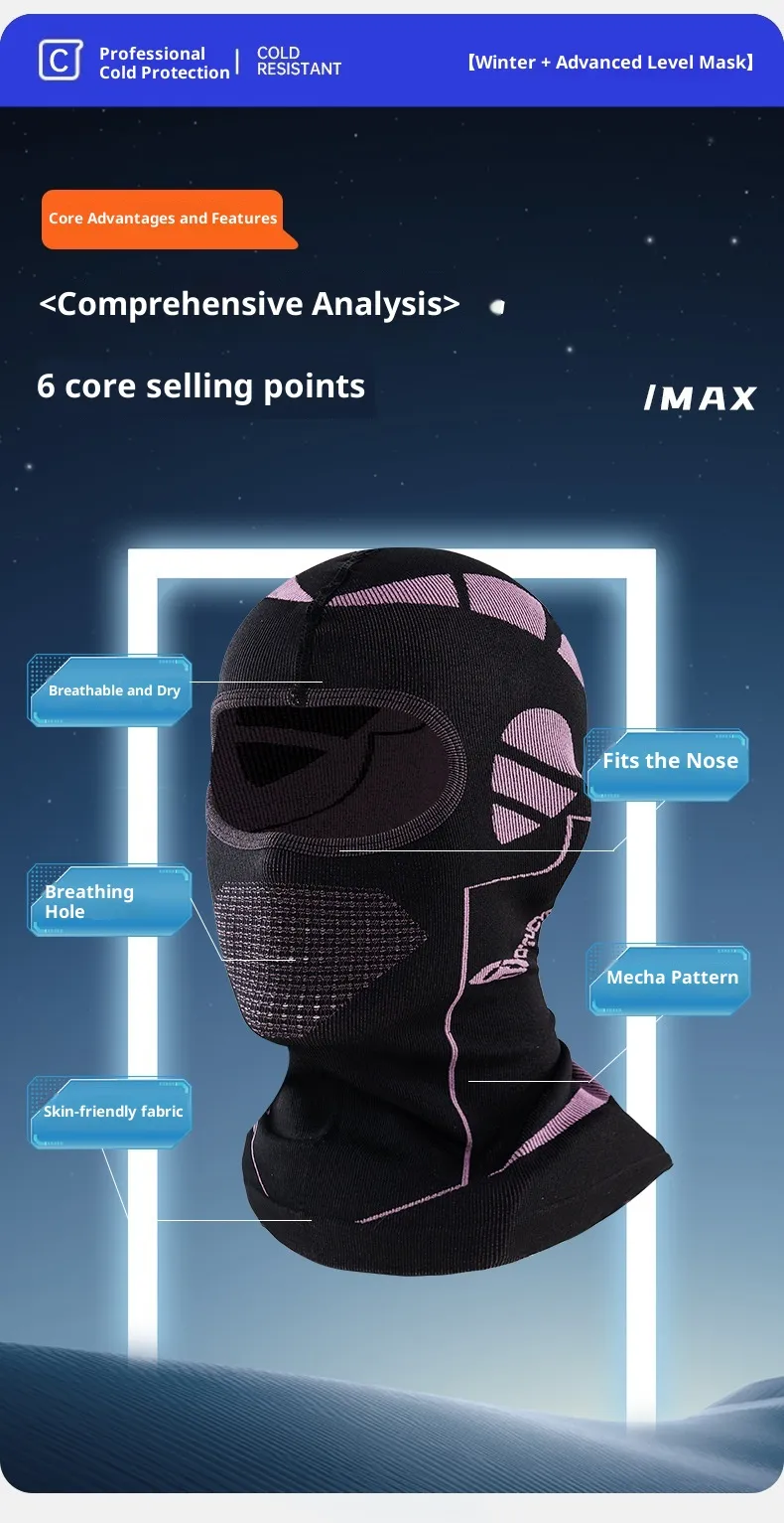 DTUCYCLE Warm Winter Cycling Caps Men Women Cold-Proof Thermal Sports Hoods Full Face Mask Ski Hunting Helmet Liner Head Neck Cover DTUCYCLE Warm Winter Cycling Caps Men Women Cold-Proof Thermal Sports Hoods Full Face Mask Ski Hunting Helmet Liner Head Neck Cover