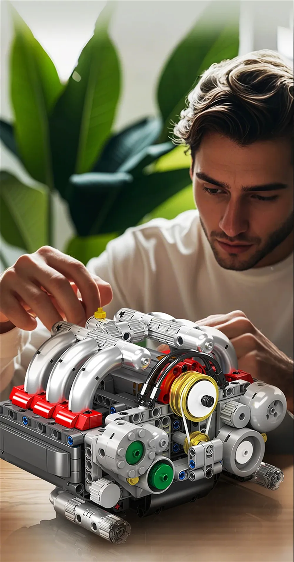 Mould King 10193 Technical Car Motorized Boxer Engine Building Blocks Brick Assembly Kit 609PCS Sceience Physics Discovery Toys Kids Christams Gift Mould King 10193 Technical Car Motorized Boxer Engine Building Blocks Brick Assembly Kit 609PCS Sceience Physics Discovery Toys Kids Christams Gift
