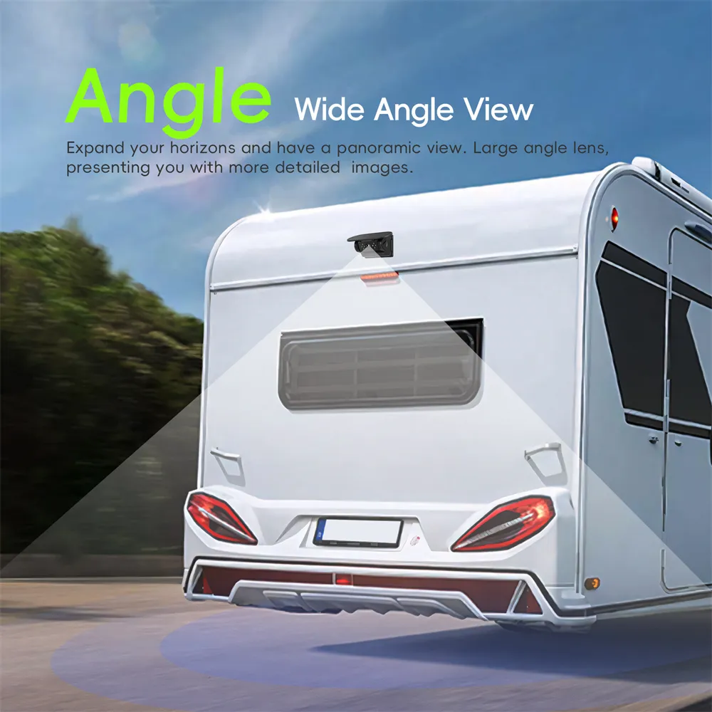 720P Wifi Night Vision Solar Magnetic Camera Wireless IP67 Waterproof 1.0 Megapixel Wide Angle Rearview Security Cam for RV Car Pickup Truck 720P Wifi Night Vision Solar Magnetic Camera Wireless IP67 Waterproof 1.0 Megapixel Wide Angle Rearview Security Cam for RV Car Pickup Truck