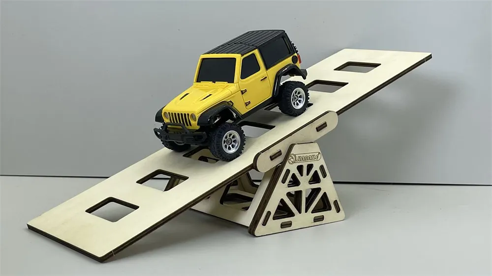 JIABAILE 3601 3602 1/36 Mini RC Car Crawler Scene Combo 4-Piece Laser-Cut Wooden Obstacle Course for Micro Vehicles Models DIY Parts 3600 JIABAILE 3601 3602 1/36 Mini RC Car Crawler Scene Combo 4-Piece Laser-Cut Wooden Obstacle Course for Micro Vehicles Models DIY Parts 3600