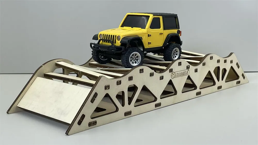 JIABAILE 3601 3602 1/36 Mini RC Car Crawler Scene Combo 4-Piece Laser-Cut Wooden Obstacle Course for Micro Vehicles Models DIY Parts 3600 JIABAILE 3601 3602 1/36 Mini RC Car Crawler Scene Combo 4-Piece Laser-Cut Wooden Obstacle Course for Micro Vehicles Models DIY Parts 3600
