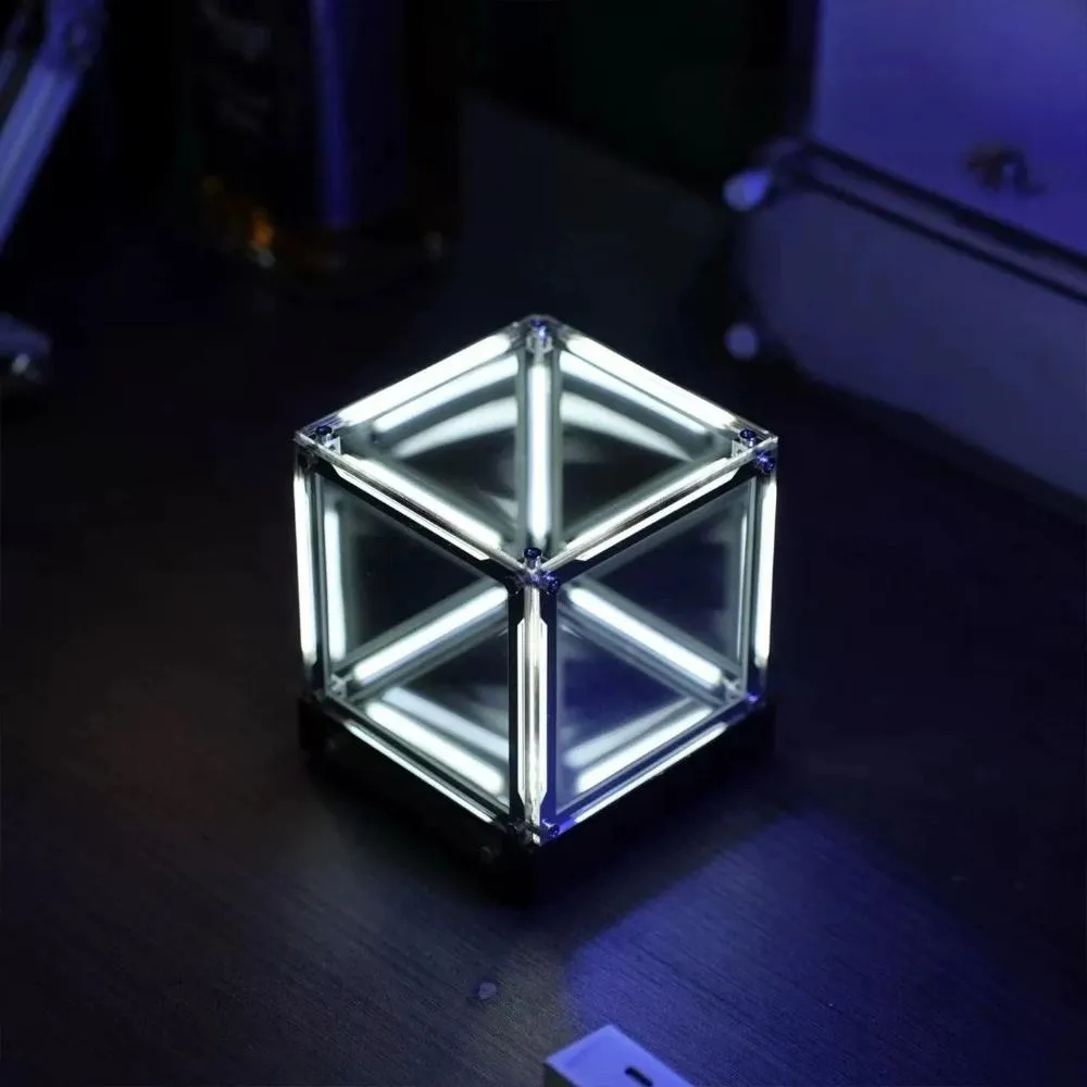 NIKOLATOY 4D Infinite Space Abyss Night Light Creative Desktop Decoration Ornaments NIKOLATOY 4D Infinite Space Abyss Night Light Creative Desktop Decoration Ornaments