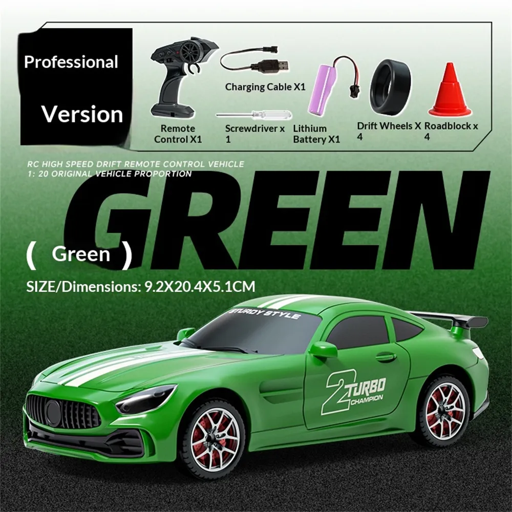 288 RTR 1/20 2.4G 4WD Drift RC Car Mini LED Light Full Proportional Remote Control High-Speed Motor On-Road Racing Vehicle Model Boys Gifts Toys 288 RTR 1/20 2.4G 4WD Drift RC Car Mini LED Light Full Proportional Remote Control High-Speed Motor On-Road Racing Vehicle Model Boys Gifts Toys