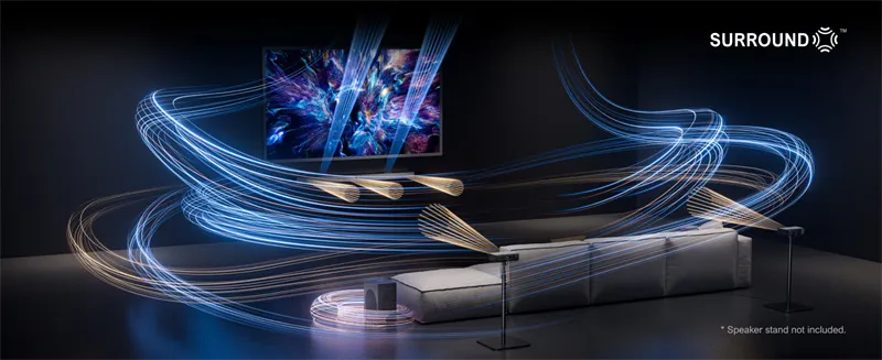 [EU Direct] Refurbished ULTIMEA Nova S80 520W 5.1.2CH True Dolby Atmos Soundbar bluetooth Soundbar 4K HDR Passthrough HD eARC In Soundbar with 8 Wireless Big Subwoofer