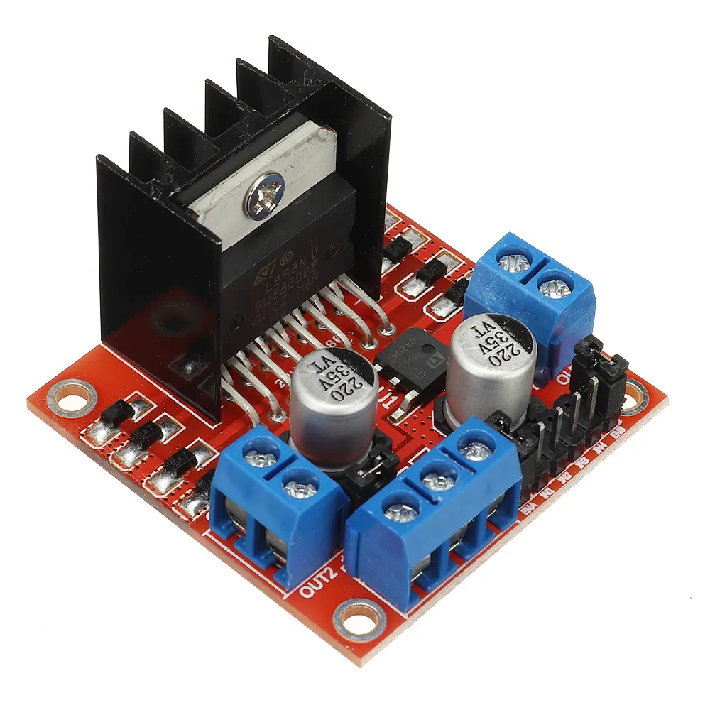 L298N Dual H Bridge Stepper Motor Driver Board L298N Dual H Bridge Stepper Motor Driver Board