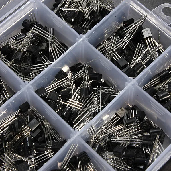 Geekcreit® 600 Pcs 15 Value x 40 Pcs Transistor TO-92 Assortment Box Kit With Box Geekcreit® 600 Pcs 15 Value x 40 Pcs Transistor TO-92 Assortment Box Kit With Box