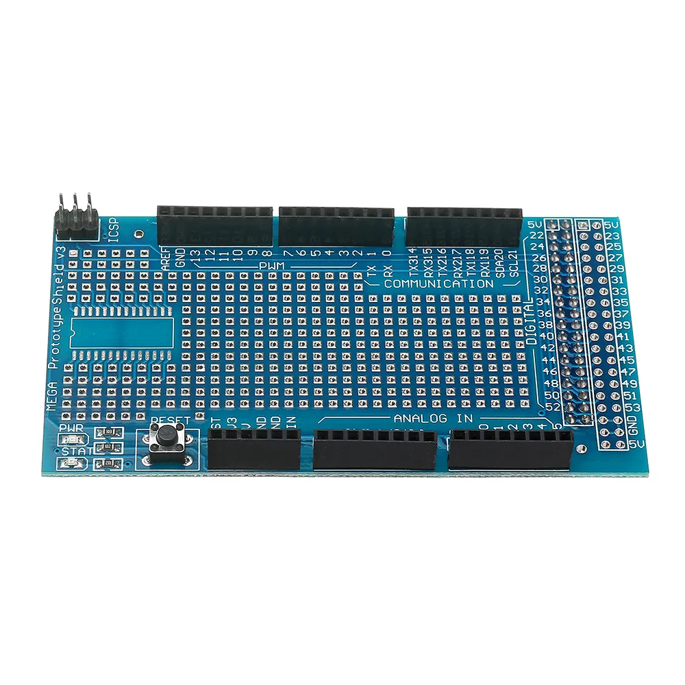 Mega2560 1280 Protoshield V3 Expansion Board With Breadboard Mega2560 1280 Protoshield V3 Expansion Board With Breadboard