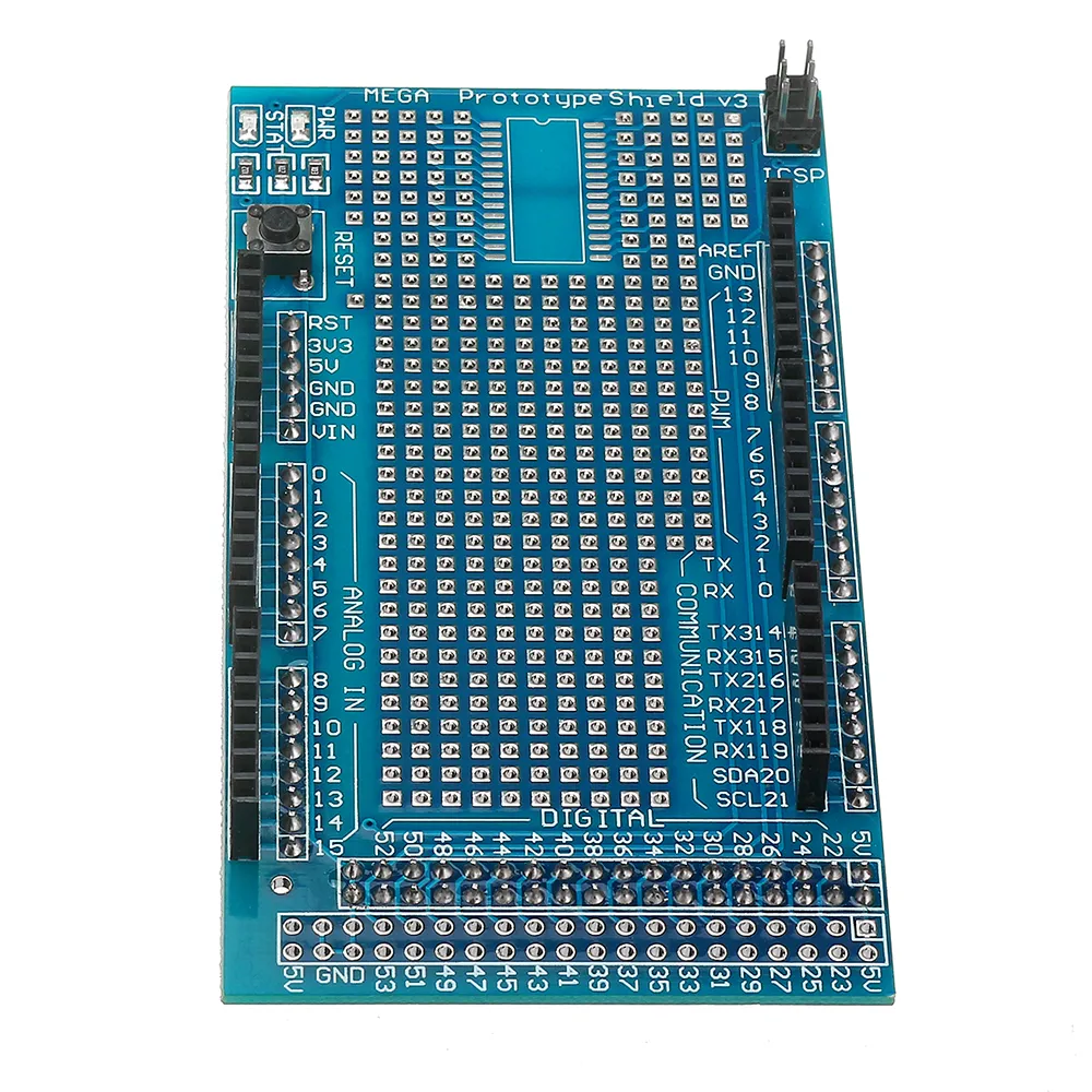 Mega2560 1280 Protoshield V3 Expansion Board With Breadboard Mega2560 1280 Protoshield V3 Expansion Board With Breadboard