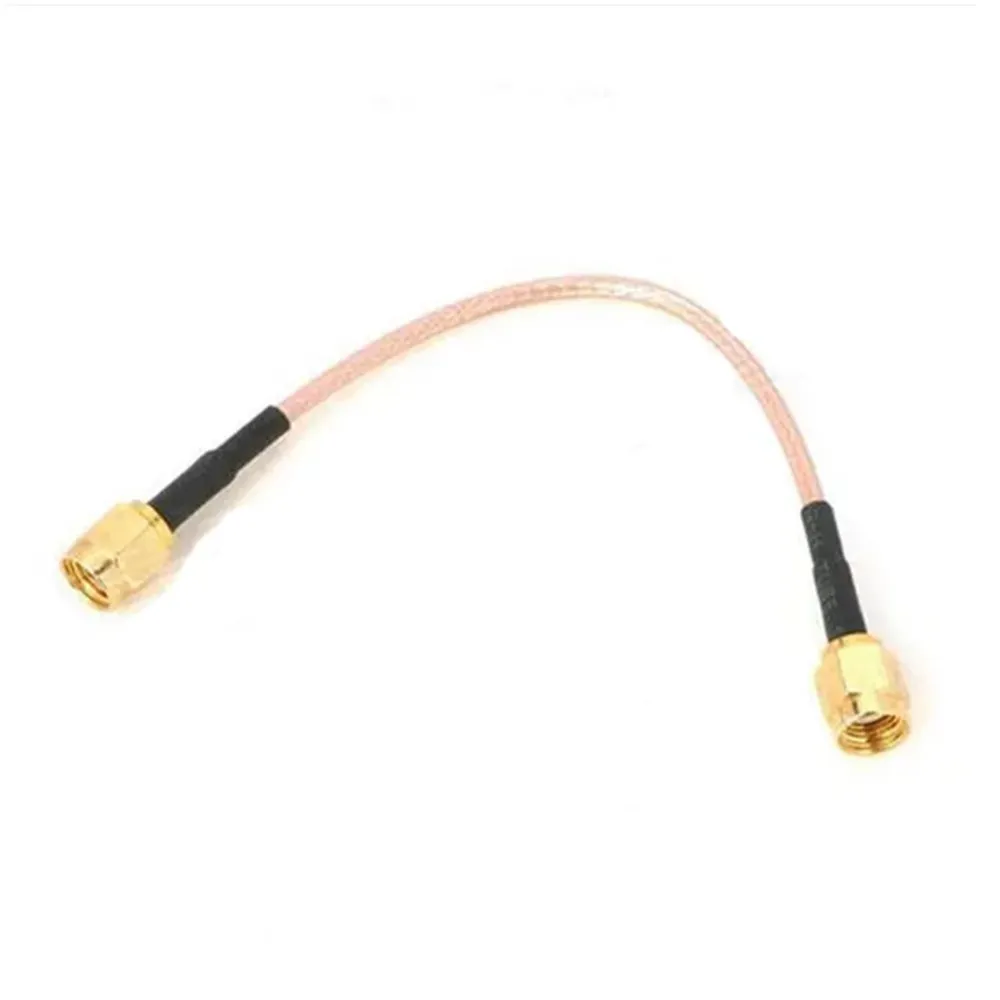 SMA Male To SMA Male Pigtail Adapter Extended Cable for FPV Antenna RC Drone SMA Male To SMA Male Pigtail Adapter Extended Cable for FPV Antenna RC Drone