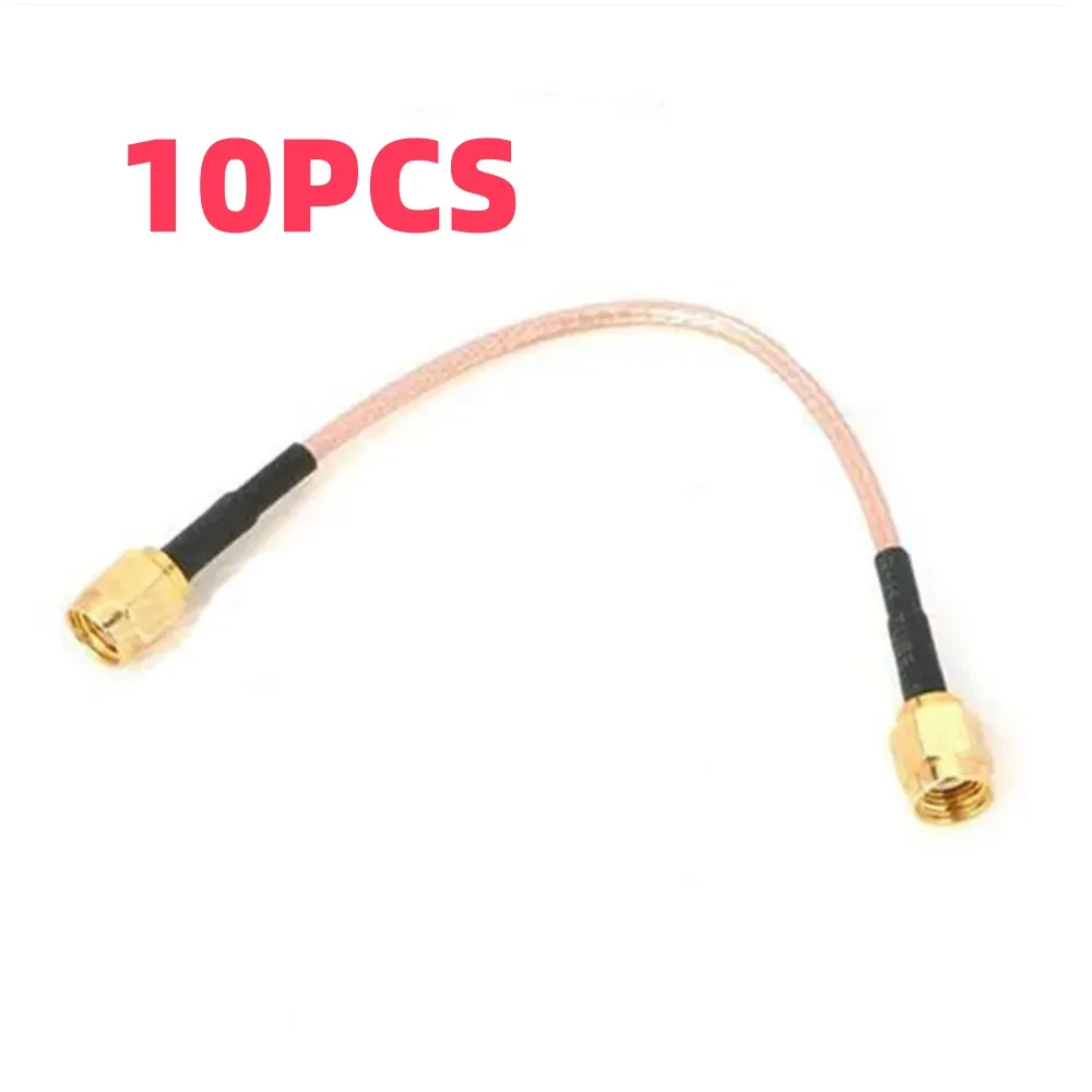 SMA Male To SMA Male Pigtail Adapter Extended Cable for FPV Antenna RC Drone SMA Male To SMA Male Pigtail Adapter Extended Cable for FPV Antenna RC Drone