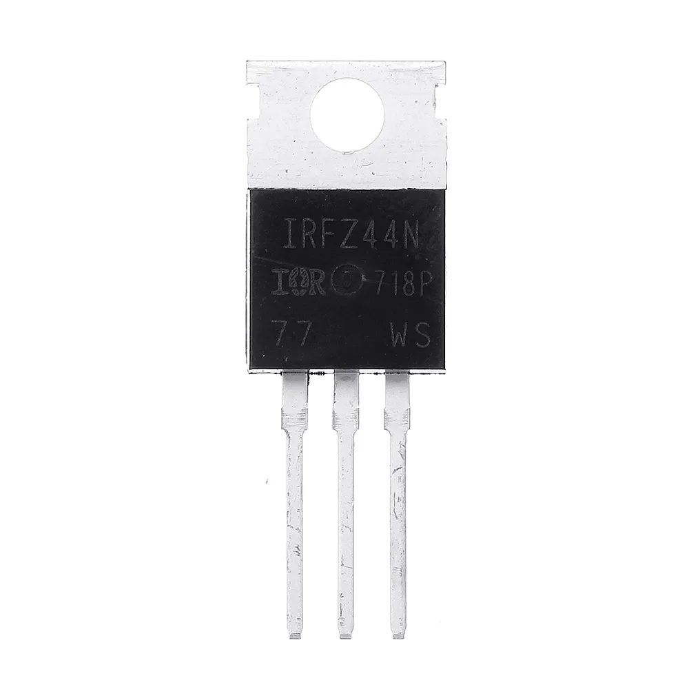 10Pcs IRFZ44N Transistor N-Channel International Rectifier Power Mosfet