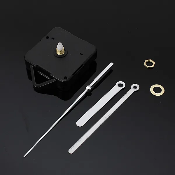 DIY White Hands Silent Quartz Wall Clock Movement Repair Parts