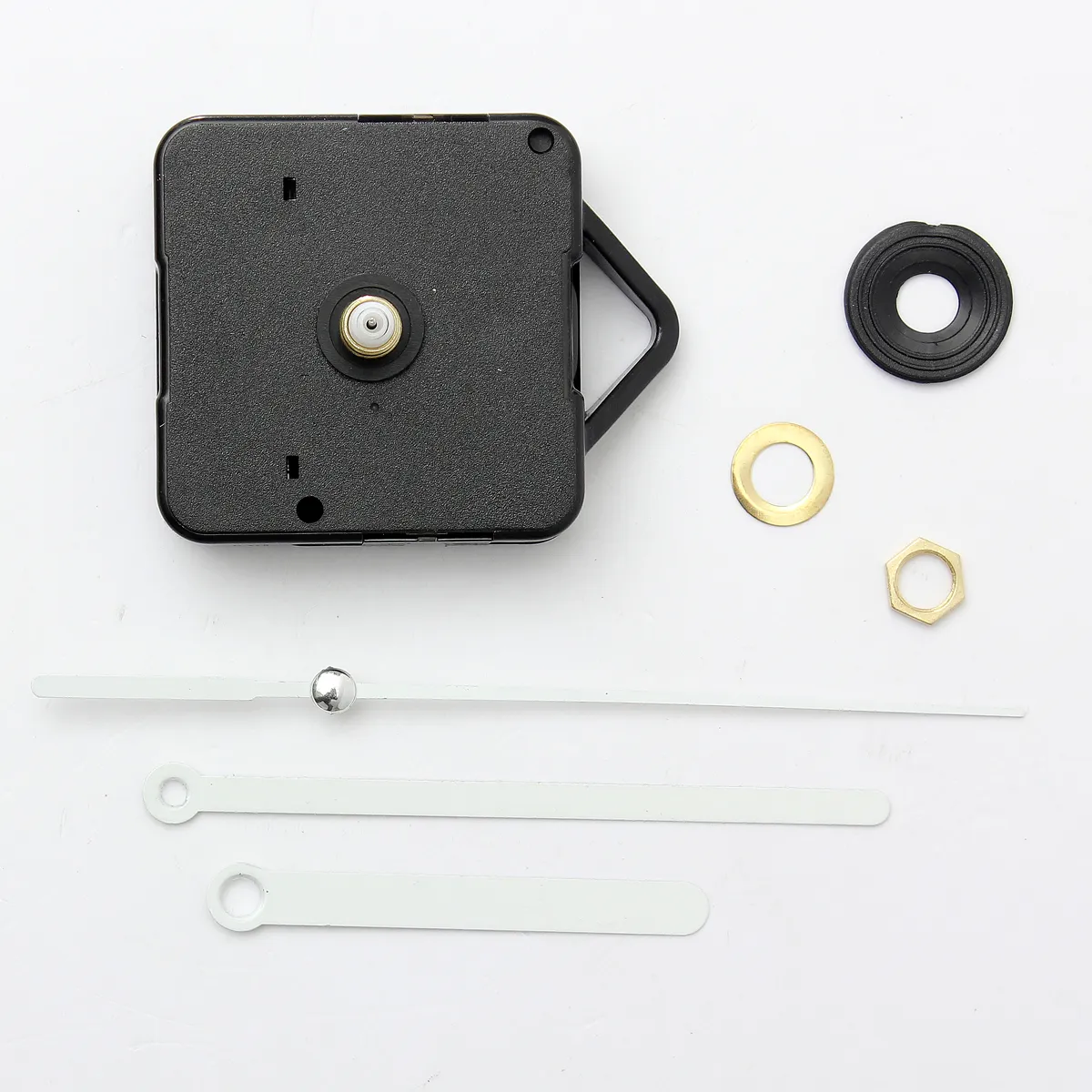 DIY White Hands Silent Quartz Wall Clock Movement Repair Parts