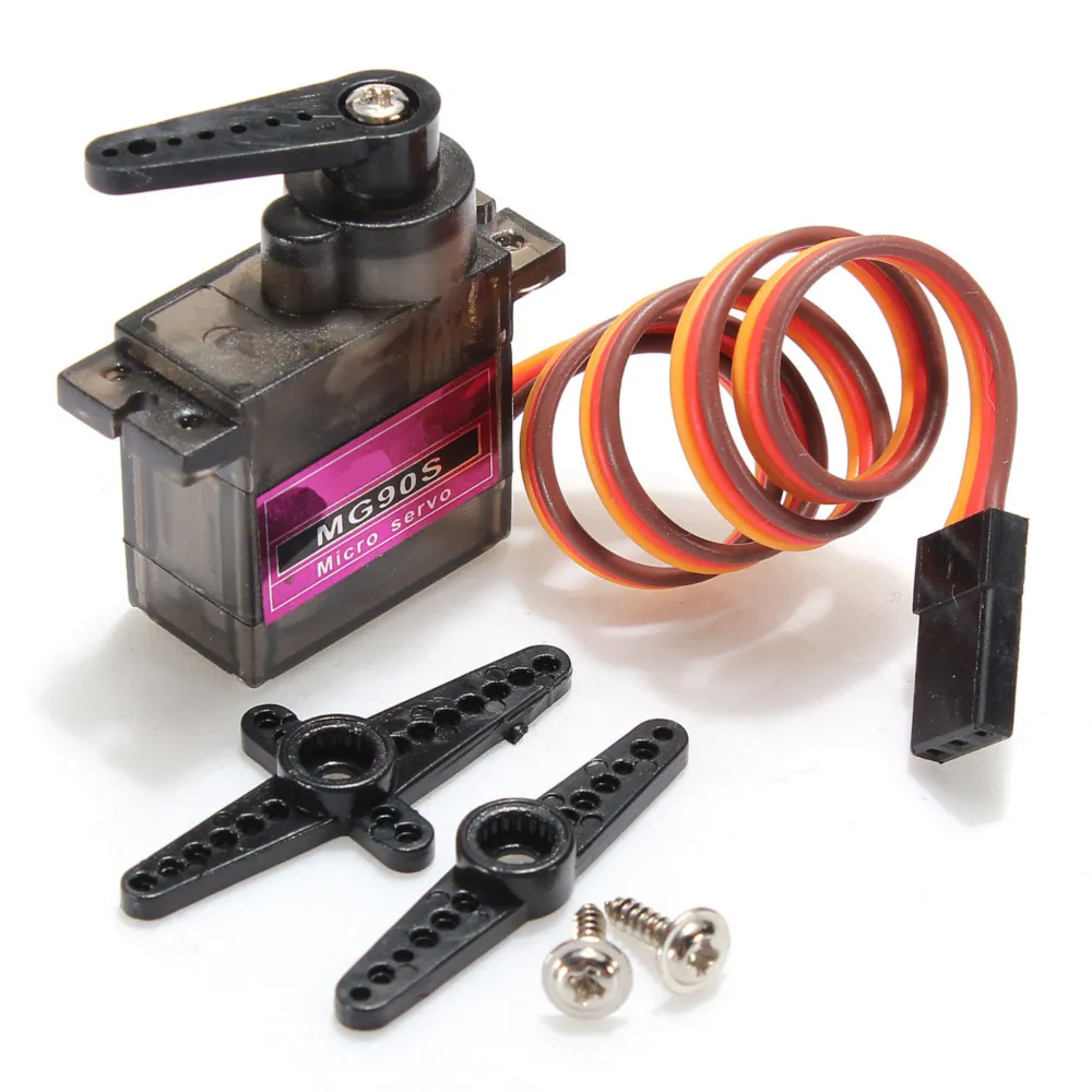 4PCS MG90S RC Micro Plastic Servo 13.4g for ZOHD Volantex Airplane RC Helicopter Car Boat Model 4PCS MG90S RC Micro Plastic Servo 13.4g for ZOHD Volantex Airplane RC Helicopter Car Boat Model