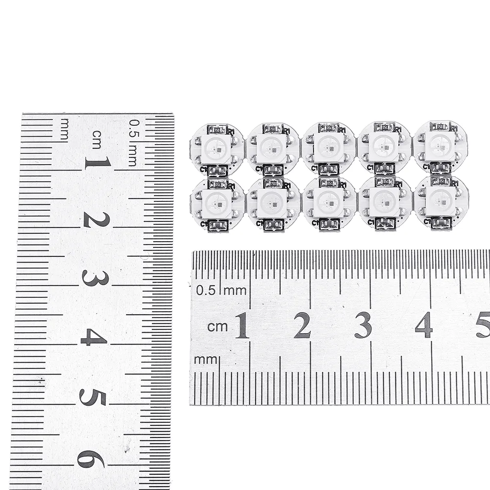 50Pcs Geekcreit® DC 5V 3MM x 10MM WS2812B SMD LED Board Built-in IC-WS2812