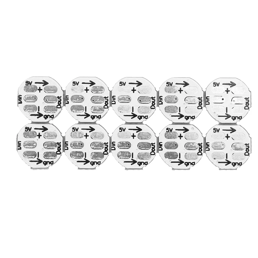 50Pcs Geekcreit® DC 5V 3MM x 10MM WS2812B SMD LED Board Built-in IC-WS2812