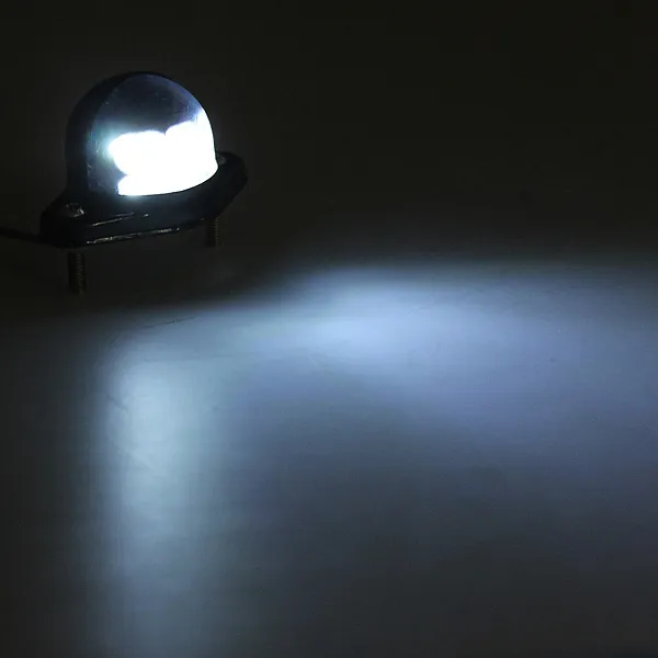 12V 6 LEDs Number Plate License Light Reflector For Trailer Truck Lorry