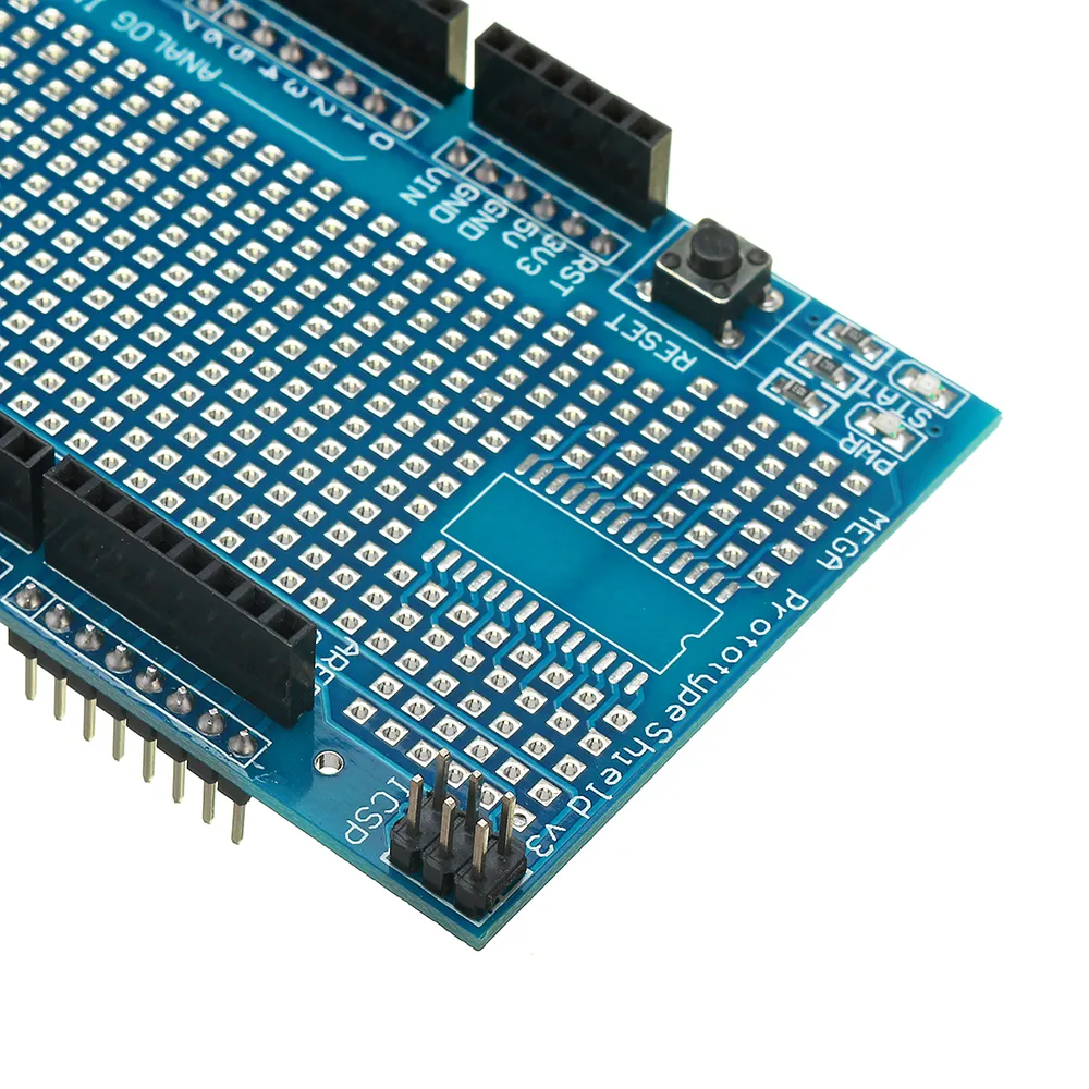 3Pcs Mega2560 1280 Protoshield V3 Expansion Board With Breadboard