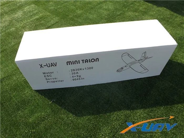 X-uav Mini Talon EPO 1300mm Wingspan V-tail FPV Plane Aircraft Kit X-uav Mini Talon EPO 1300mm Wingspan V-tail FPV Plane Aircraft Kit