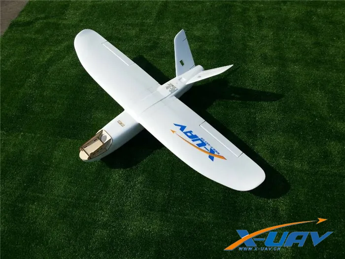 X-uav Mini Talon EPO 1300mm Wingspan V-tail FPV Plane Aircraft Kit
