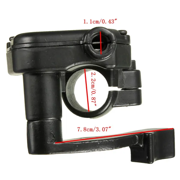 50-150cc Motorcycle Thumb Lever Throttle Accelerator Holder+Cable Assembly Quad Pit Bike