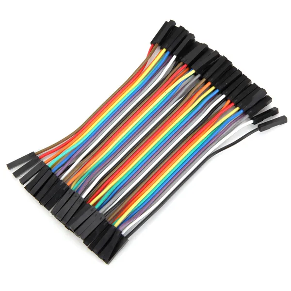 40pcs 10cm Female To Female Jumper Cable Dupont Wire 40pcs 10cm Female To Female Jumper Cable Dupont Wire