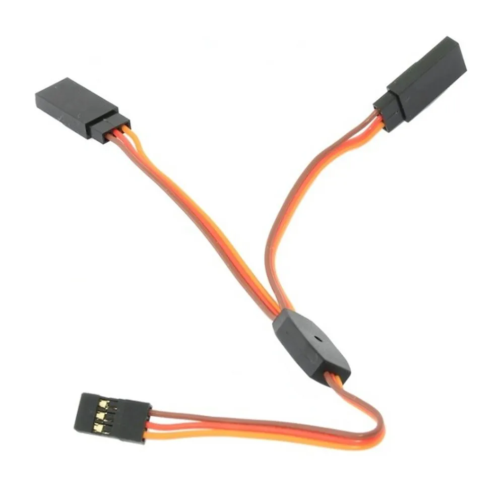 5PCS Amass 30cm Y Servo Cable Lead Splitter For JR Spektrum HITEC 5PCS Amass 30cm Y Servo Cable Lead Splitter For JR Spektrum HITEC