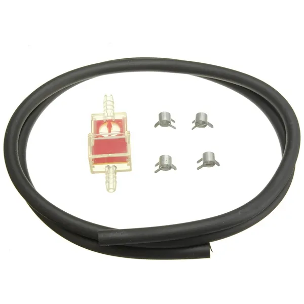 6mm Fuel Filter Petrol Pipe Hose Line With 4 Clips Universal For Motorcycle Scooter 6mm Fuel Filter Petrol Pipe Hose Line With 4 Clips Universal For Motorcycle Scooter
