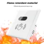 Wall Smart Light Switch Infrare IR Sensor No Need Touch Glass Screen Panel Electrical Power On Off Lamp