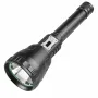 Đèn pin siêu sáng 3000LM, cốc đèn lớn, đèn pin ngoài trời có màn hình điện tử, tiêu cự cố định