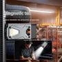 Bikight SD12 Çift Işık LED Anahtarlık El Feneri COB Yan Işık Çok Fonksiyonlu Klipsli Kafa Lambası Manyetik Bakım Işığı Açık Kamp Çadırı Işığı USB Şarj Edilebilir LED Çalışma Lambası