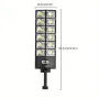 360LED Motion Sensor Solar Street Light Outdoor Home Garden Light Super Bright Waterproof Remote Control Human Body Induction 3 Lighting Mode